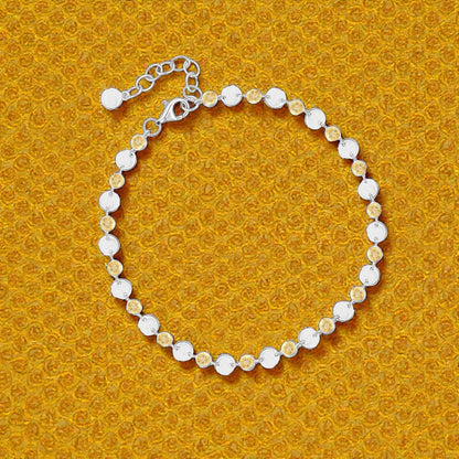 Sterling Silver Gemstone Luna Bracelet