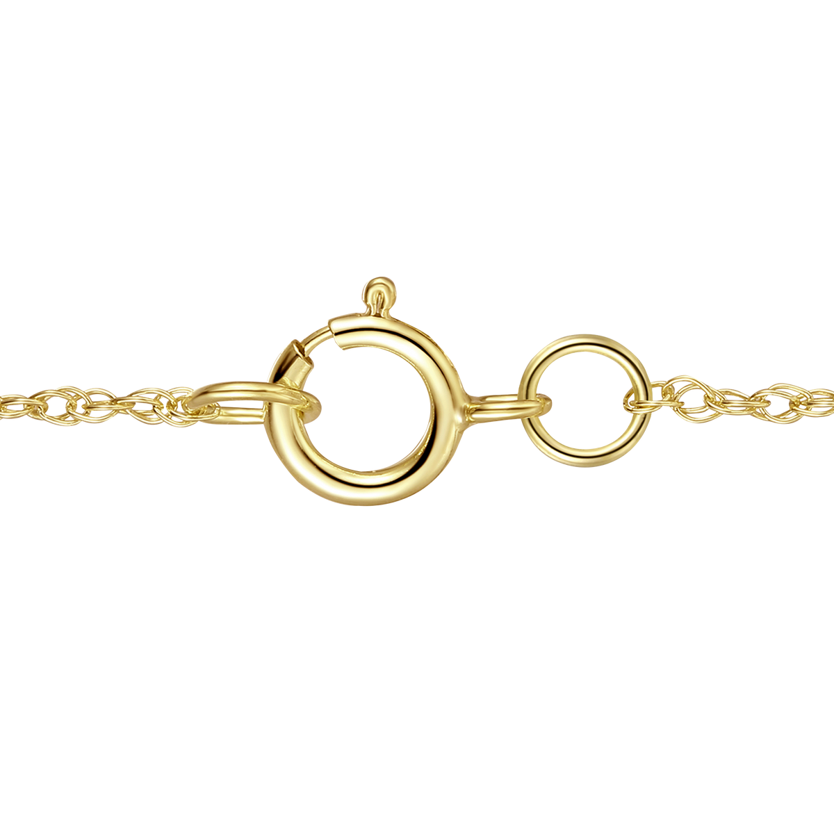 Wishbone Diamond Pendant: Natural Round Diamonds in Sterling Silver, 18'' Available in 14K White, Yellow, or Rose Gold Plating (1/5 cttw)