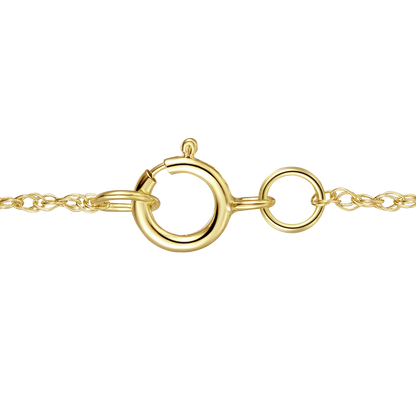 Wishbone Diamond Pendant: Natural Round Diamonds in Sterling Silver, 18'' Available in 14K White, Yellow, or Rose Gold Plating (1/5 cttw)